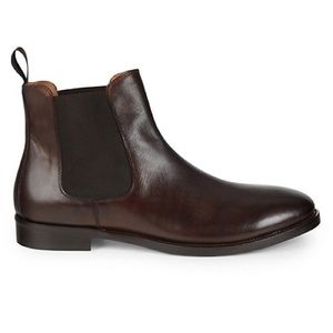 To Boot New York Weaver Chelsea Boot in Dark Brown